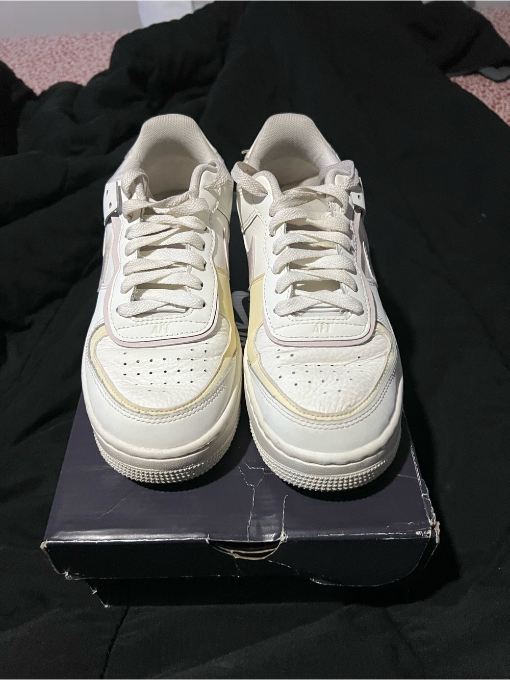 Nike Air Force 1 Shadow Sail Platinum Violet W Size 6.5